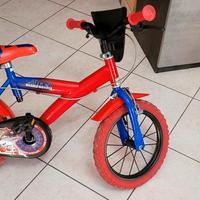 bicicletta da 16 spiderman 