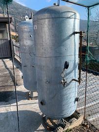 2 X Serbatoio verticale aria/acqua