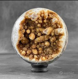 Quarzo Sfera con supporto personalizzato- 1600 g