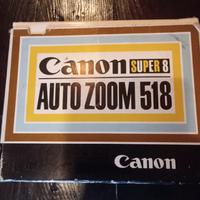 Canon super 8 auto zoom 518