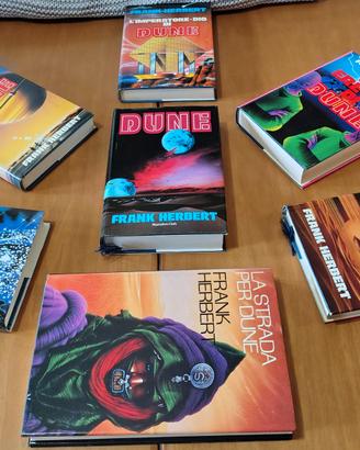 Collezione completa Dune - Frank Herbert -anni '80