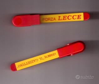 2 penne plastica Forza Lecce serie A vintage