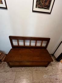 Panca porta legna
