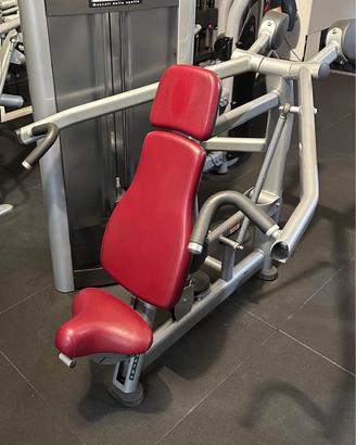 Shoulder press e pull-down life fitness