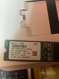 Memoria ssd 256gb