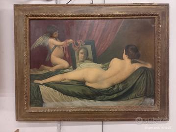 Quadro Venere Rokeby allo specchio Diego Velázquez