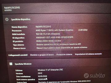 notebook ace Magix ax 16 pro 16/512