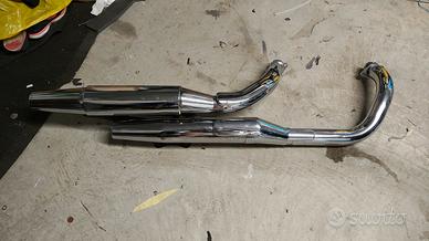 Scarico originale Honda Shadow 750 black spirit
