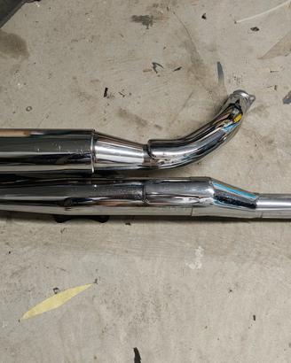 Scarico originale Honda Shadow 750 black spirit