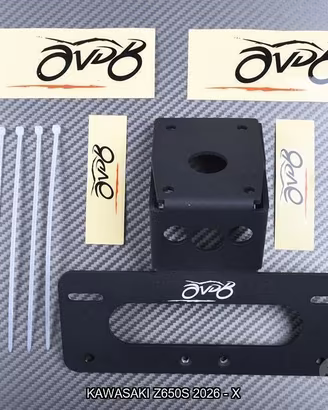 Portatarga corto AVDB KAWASAKI Z650S 2026 - X