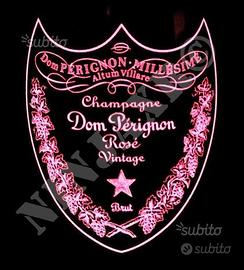 Vaso Bottiglia vuota Dom Perignon Rosè Luminous