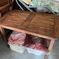 Tavolo da giardino Teak
