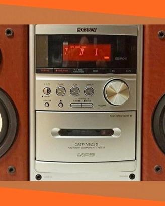 Sony CMT-NEZ50 Radio CD Cassette Mp3 50W Totale