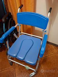 Sedia da doccia e wc