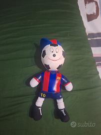 Peluche Mascotte n 10 FC barcellona ' originale