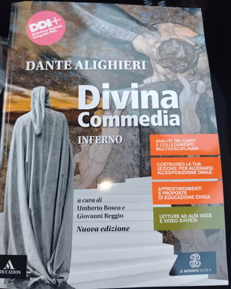 Libro  Divina Commedia "Inferno" 