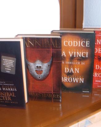 LIBRI DAN BROWN E THOMAS HARRIS