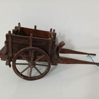 Antico Carretto in Legno Artigianale 55 cm Modelli