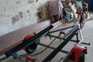 Carrello moto d'acqua/gommone