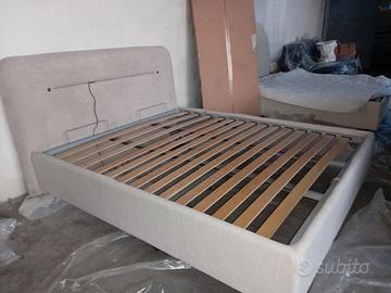 letto matrimoniale contenitore sfoderabile nuovo 