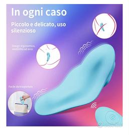Vibratore indossabile per donna con telecomando