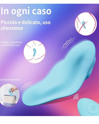 Vibratore indossabile per donna con telecomando