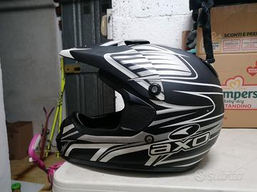 Casco cross AXO taglia M