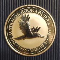 Australia -Kookaburra argento PROOF -anno 1996