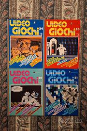 4 numeri rivista Video Giochi Jackson: 20-21-23-24