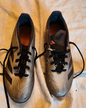 Adidas da calcio predator argento 38 