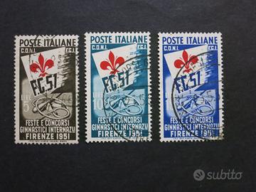 1951 Feste e concorsi ginnici internazionali