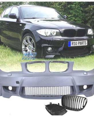 PARAURTI ANTERIORE BMW E81 E87 E82 04-13 LOOK 1M S