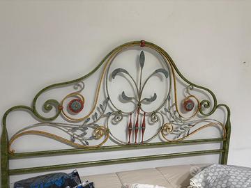 Letto in ferro battuto