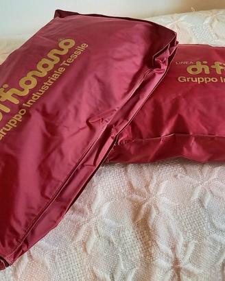 cuscini vera piuma d'oca tibetani