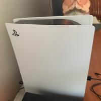 Ps5 con il disco e giochi