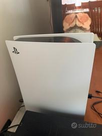 Ps5 con il disco e giochi