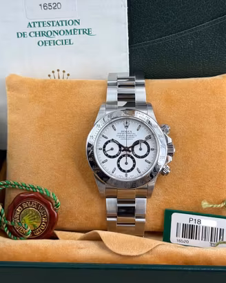 Rolex Daytona Zenith Ser.16520 P serial FullSet