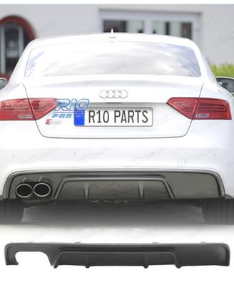 DIFFUSORE AUDI A5 S5 B8 B81 COUPE CABRIO 11- LOOK 
