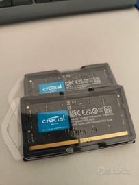 RAM ddr5 laptop sodimm 16x2 ( 32 GB )