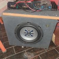subwoofer più amplificatore 