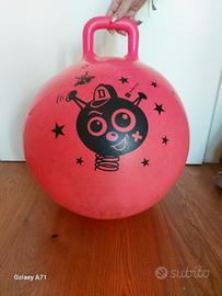 Pallone gonfiabile per saltare, bambino/a