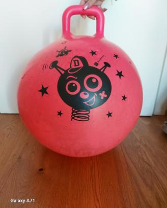 Pallone gonfiabile per saltare, bambino/a