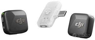 Mic Mini (2 TX + 1 RX mobile), microfono lavalier 