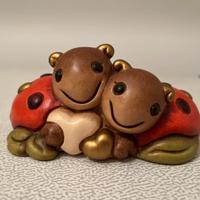 Thun coppia coccinelle con cuore