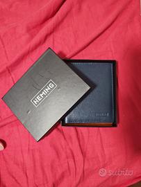 Portafoglio Heming blu