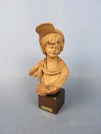 SCULTURA IN TERRACOTTA FIRMATA LUCIANO PAOLETTI