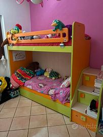 Cameretta completa 3 posti letto