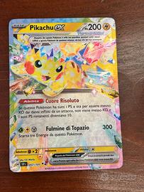 Pokémon Pikachu ex teraCristal  057/191