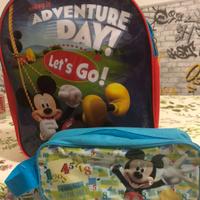 Zainetto Topolino con astuccio