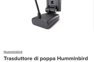 Trasduttore per humminbird